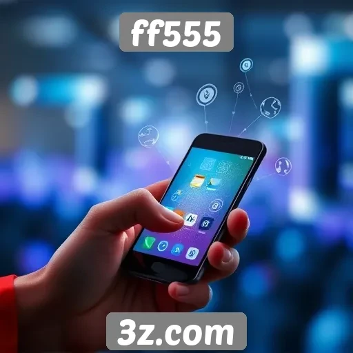 Experiência de usuário em dispositivos móveis no ff555